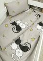 Постельное белье 160х80 "Два кота" фото