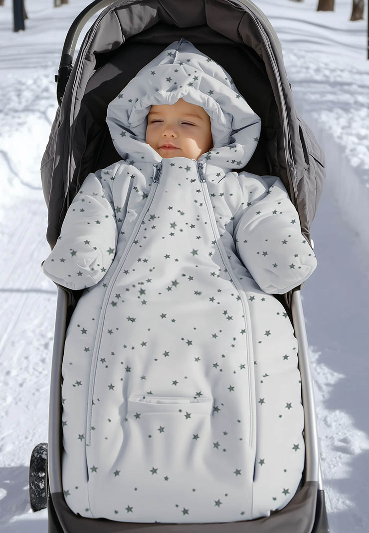 Конверт для новорожденного зима фото