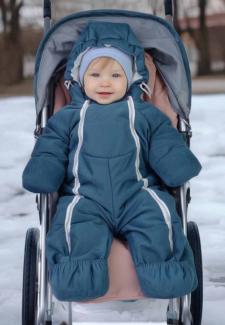 Демисезонный комбинезон детский фото