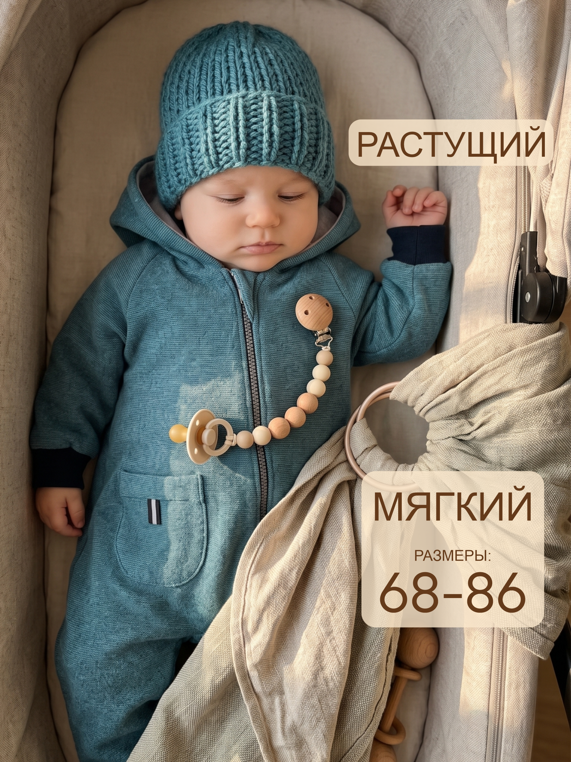 Детский комбинезон из флиса "Тинки" фото
