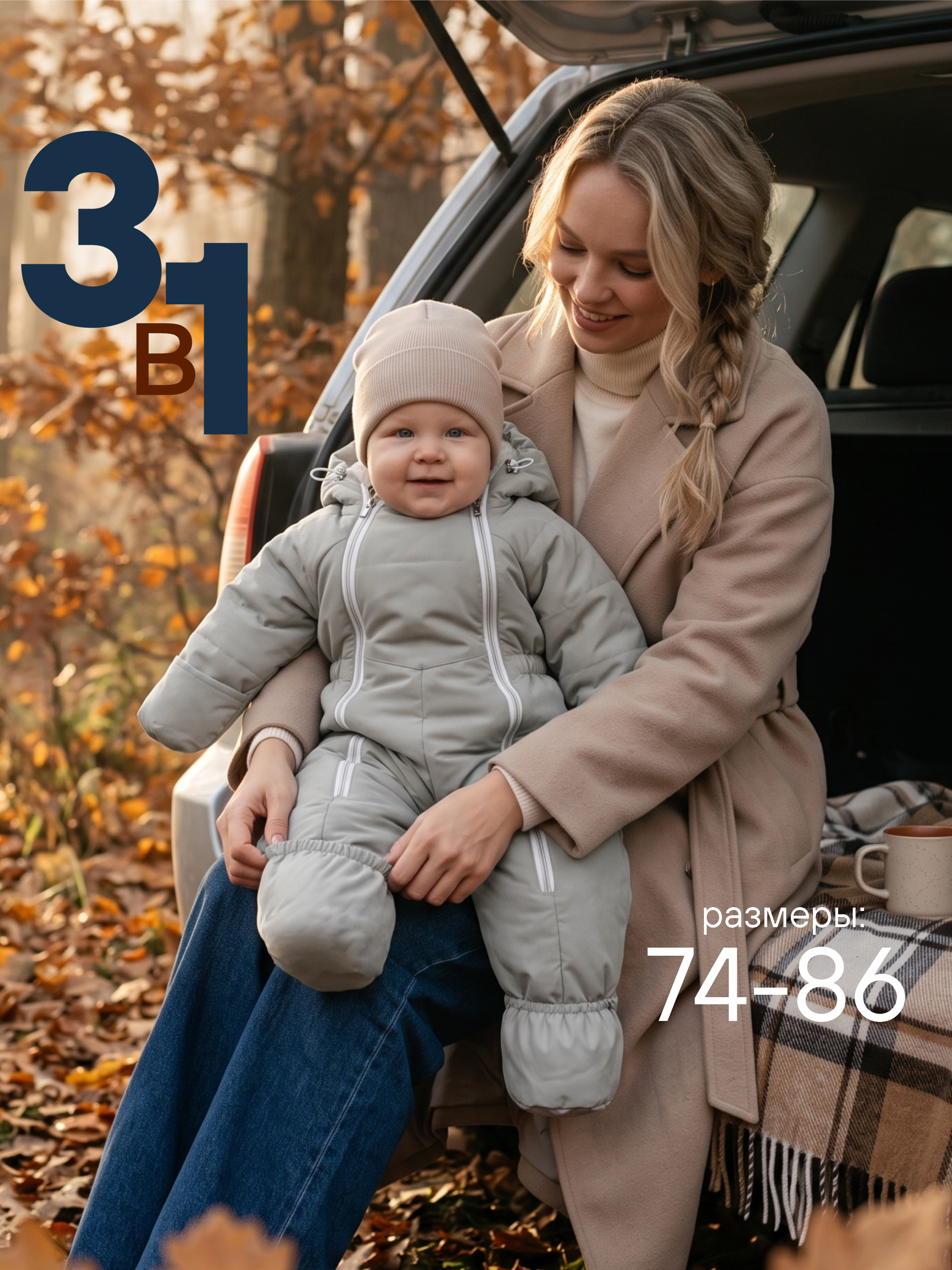Детский комбинезон на весну "Галактика 2.0" Фото