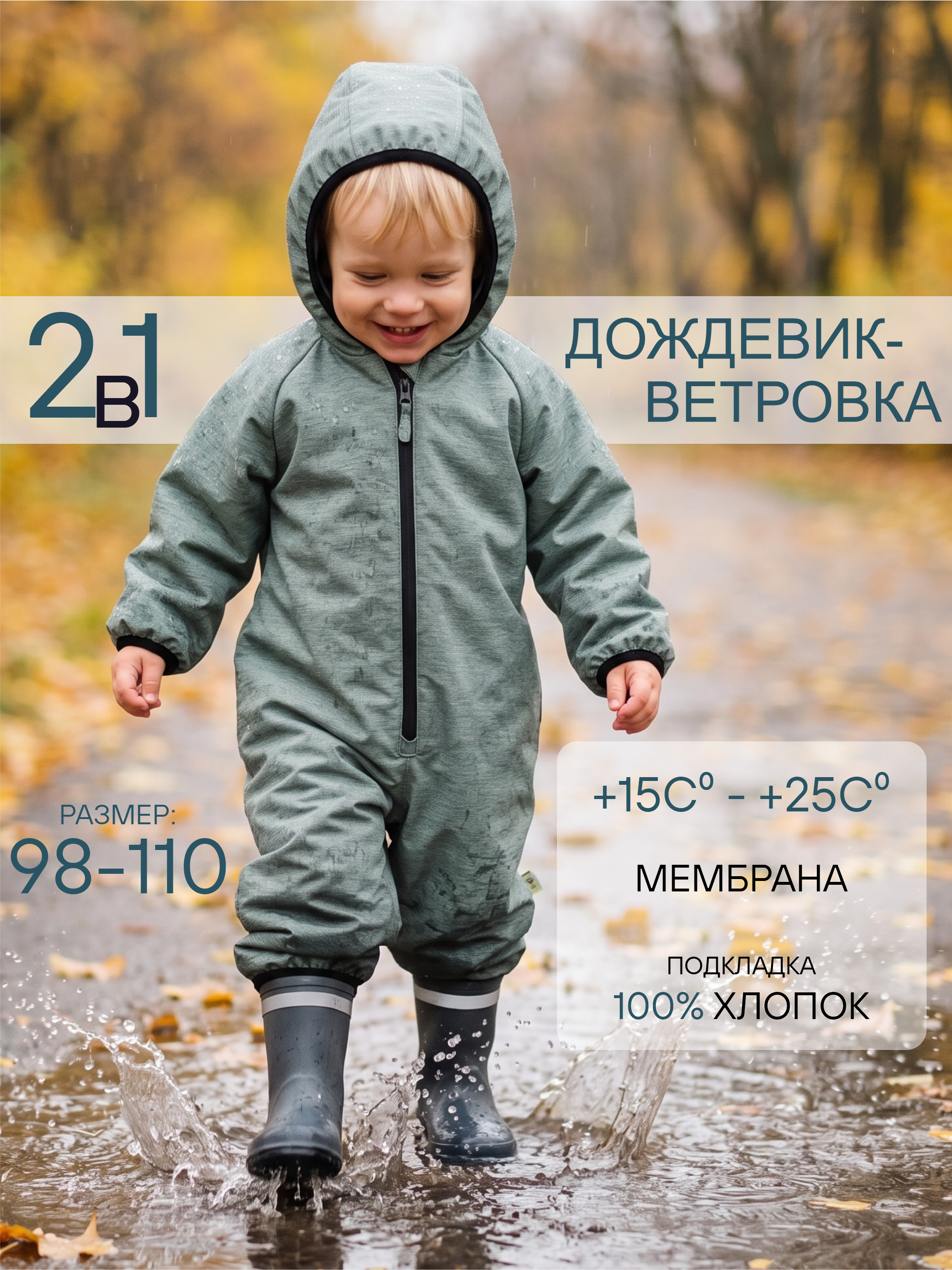 Непромокаемый дождевик фото 1