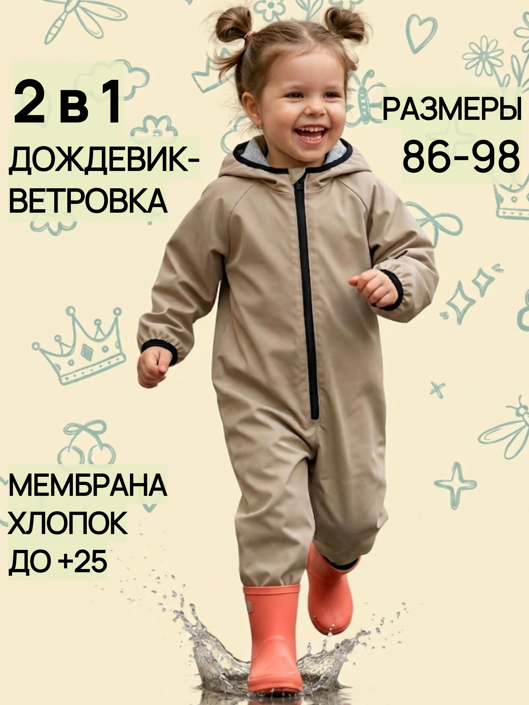 Непромокаемый комбинезон фото