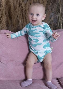 Боди с рукавами "Кроко" фото