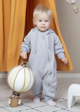 Светло-серый комбинезон Сити фото 