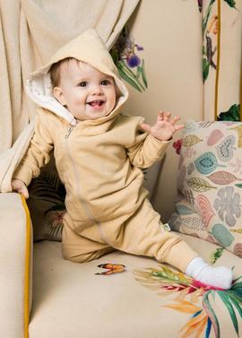 Хлопковый комбинезон для девочки Стрит фото