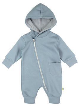 Теплый комбинезон  из футера "Стрит плюс" фото