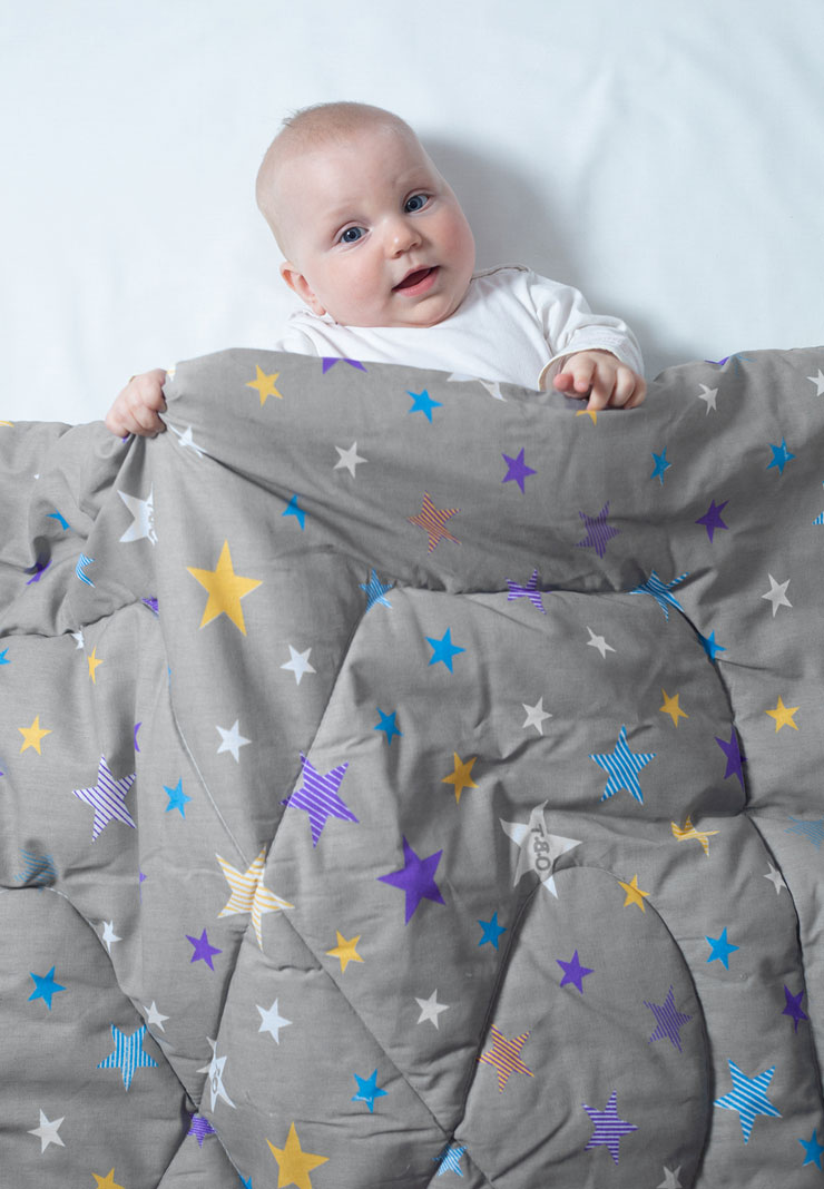 Одеяла детские для новорожденных в кроватку