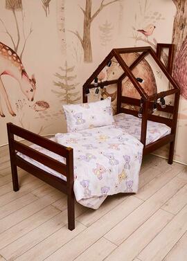 Детское постельное белье для кроватки 160х80 "Медовый" фото 