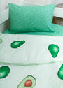 Детское постельное белье "Зеленый авокадо" 160х80 фото