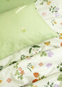Детское постельное белье "Клубника в цветах" 160х80 фото