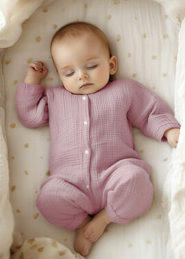 Летний комбинезон из муслина "Токио" фото