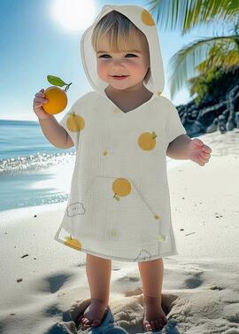 Туника пляжная детская фото