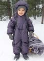 Зимний комбинезон для новорожденного "Байкал" фото
