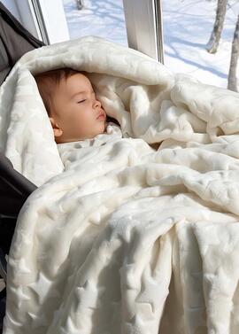 Детский плюшевый плед "Млечный Путь" фото 