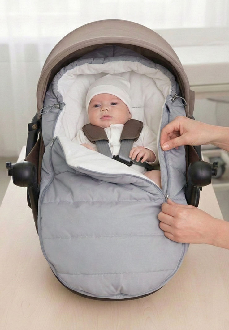 Конверт для новорожденного Милки фото 