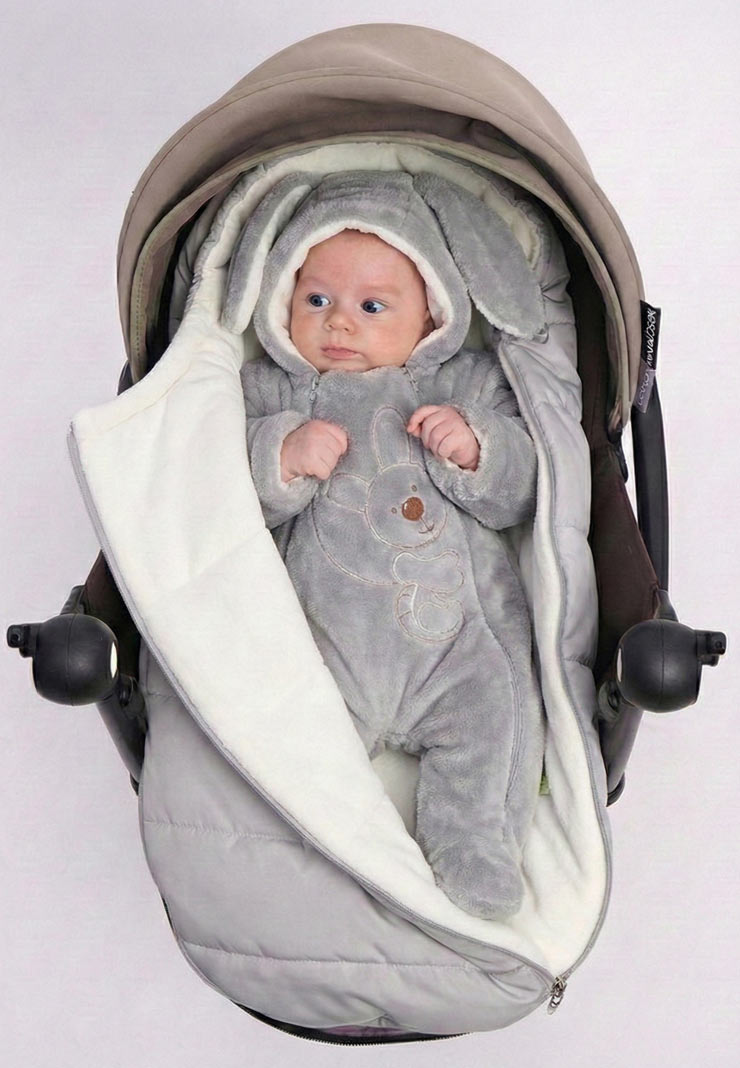 Конверт для новорожденного Милки фото 