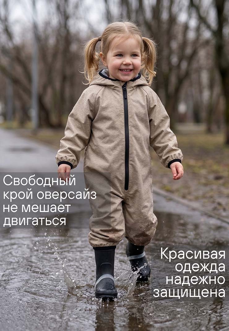 Непромокаемый комбинезон фото