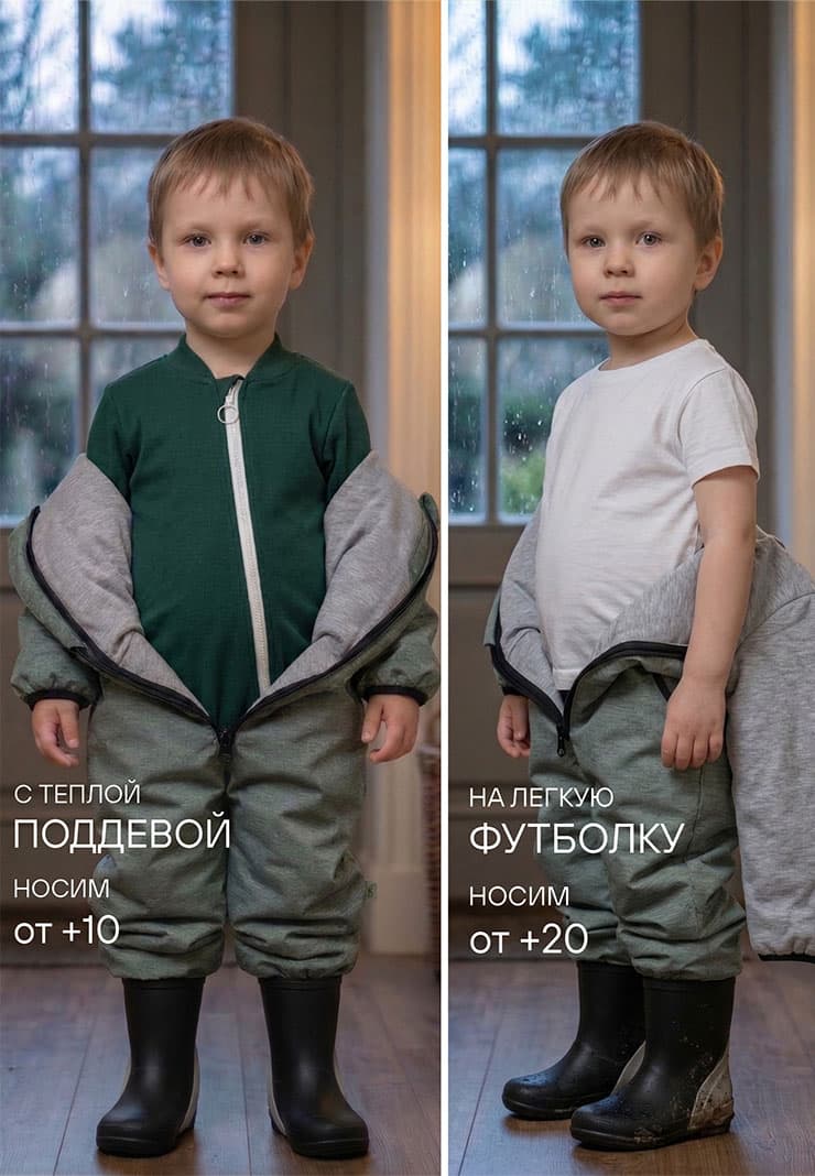 Непромокаемый дождевик фото 1