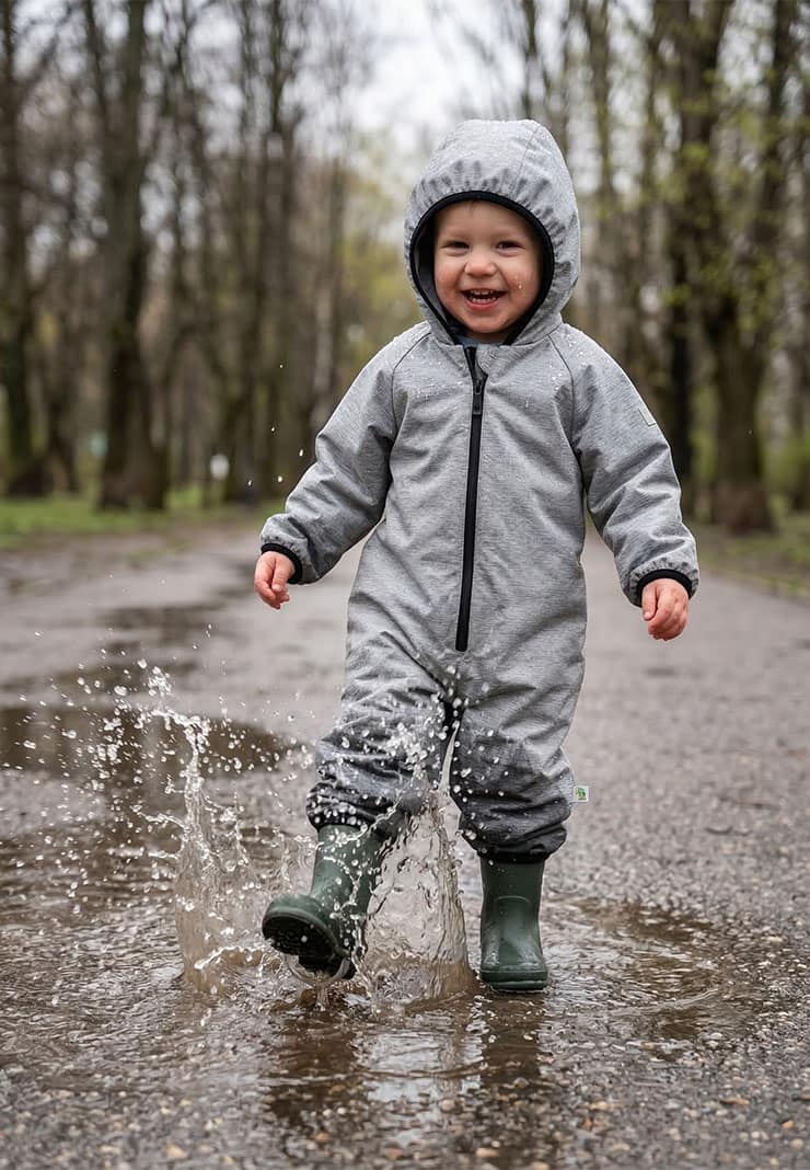 Непромокаемый комбинезон для мальчика фото