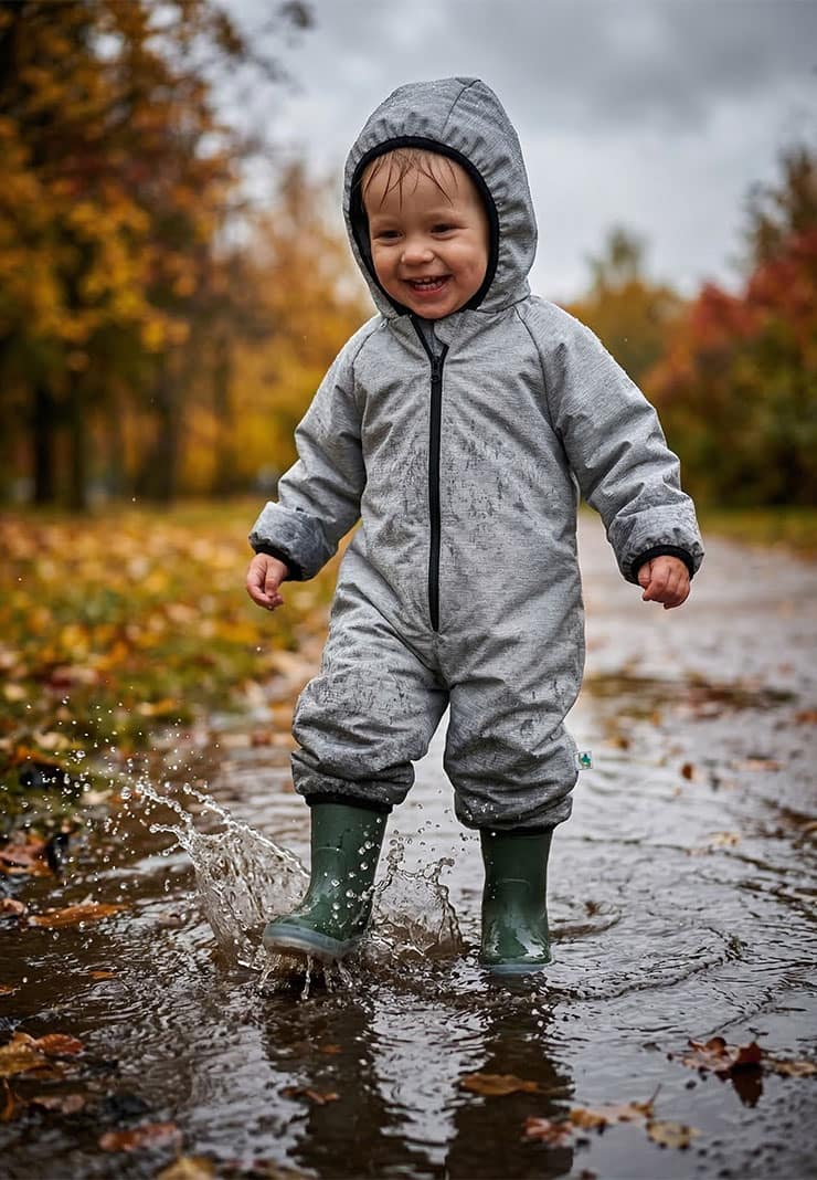 Непромокаемый комбинезон для мальчика фото