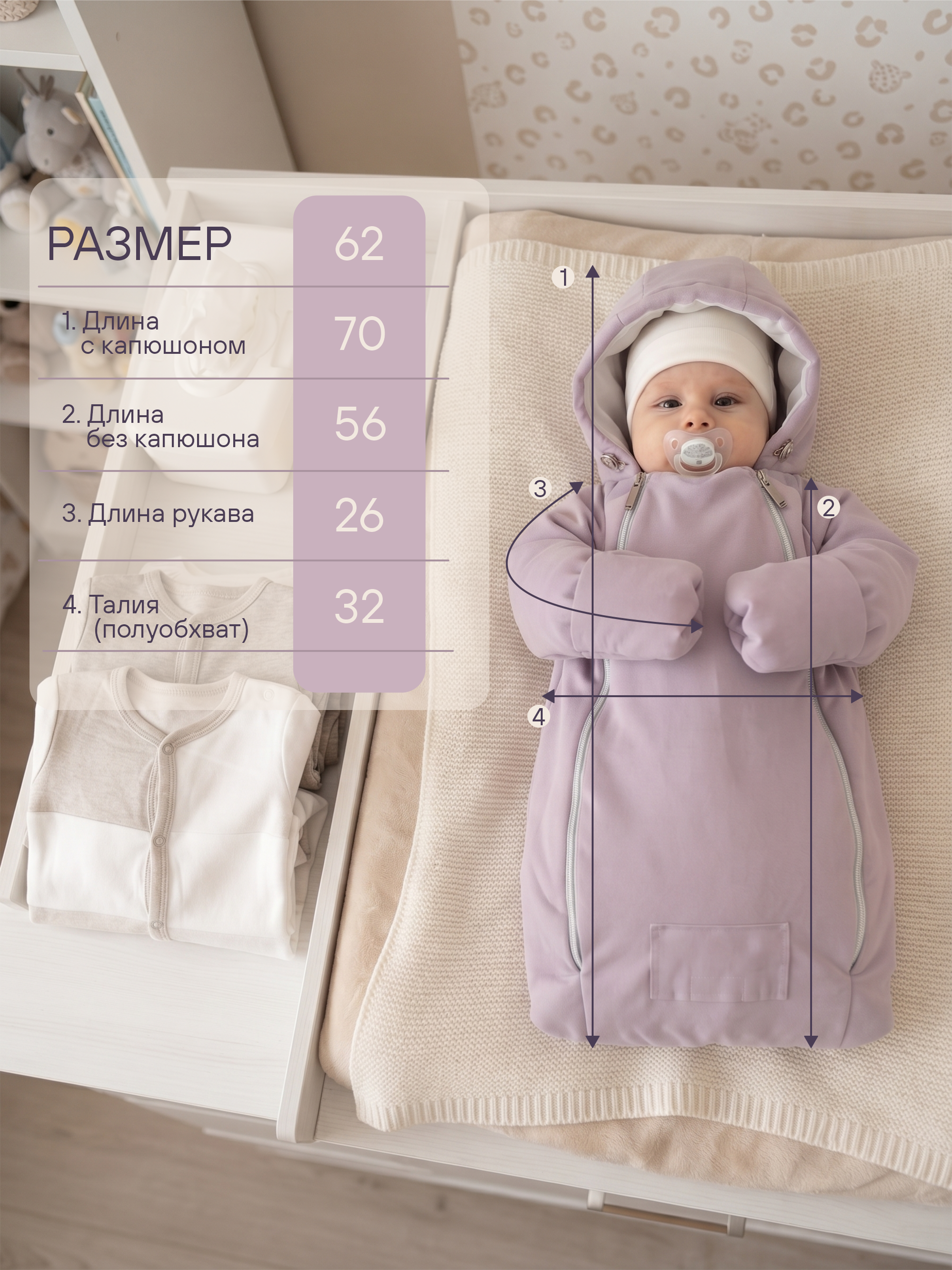 Комбинезон для новорожденных весна осень на выписку фото 