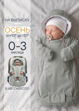 Комбинезон для новорожденных демисезонный на выписку фото
