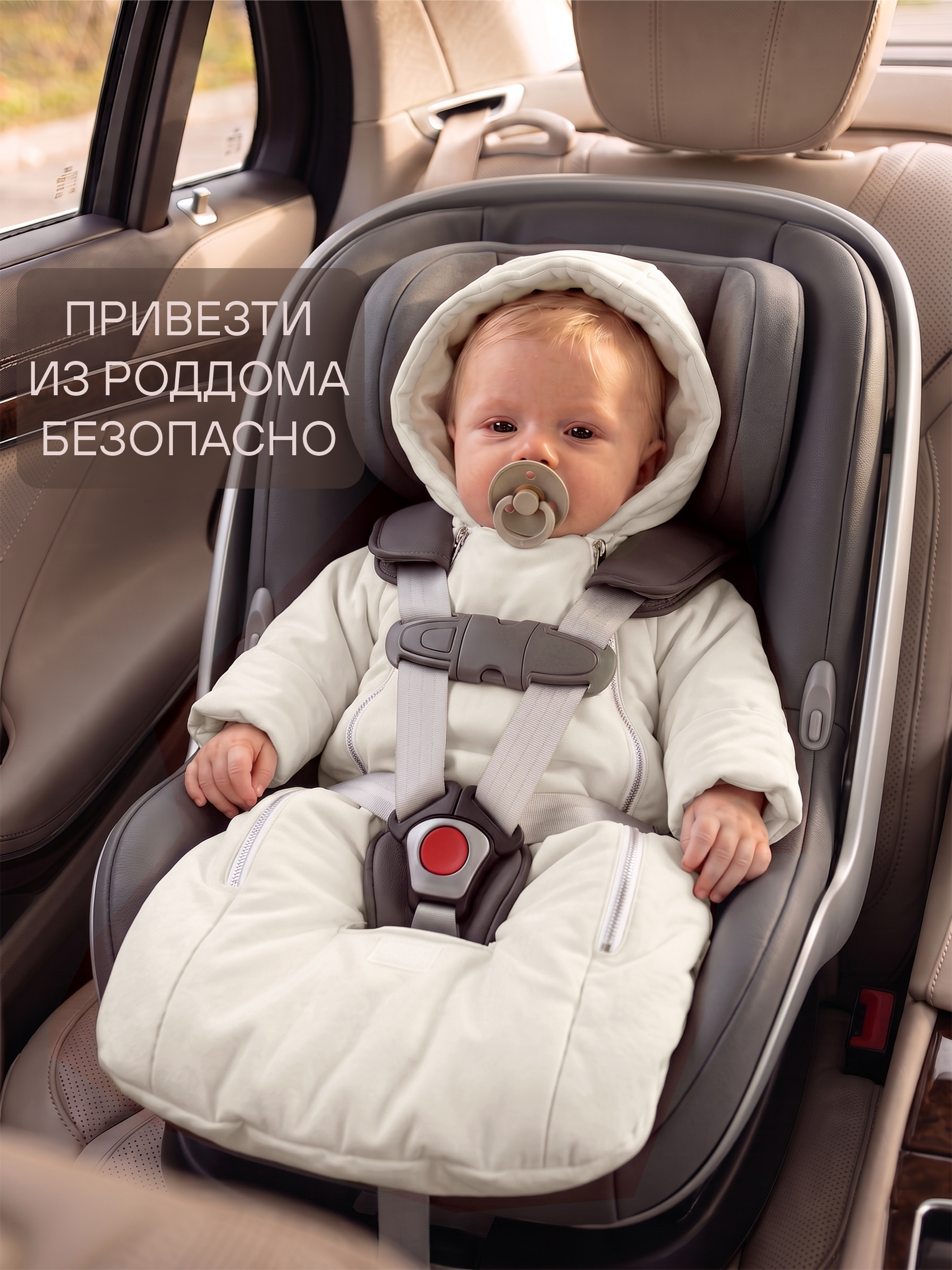 Комбинезон для новорожденных демисезонный на выписку фото