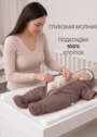 Комбинезон для новорожденного на весну и осень "Бэмби" фото