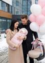 Конверт на выписку осень зима для новорожденных фото №1