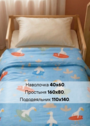 Постельное белье в кроватку 160х80 "Гуси на сапах" фото