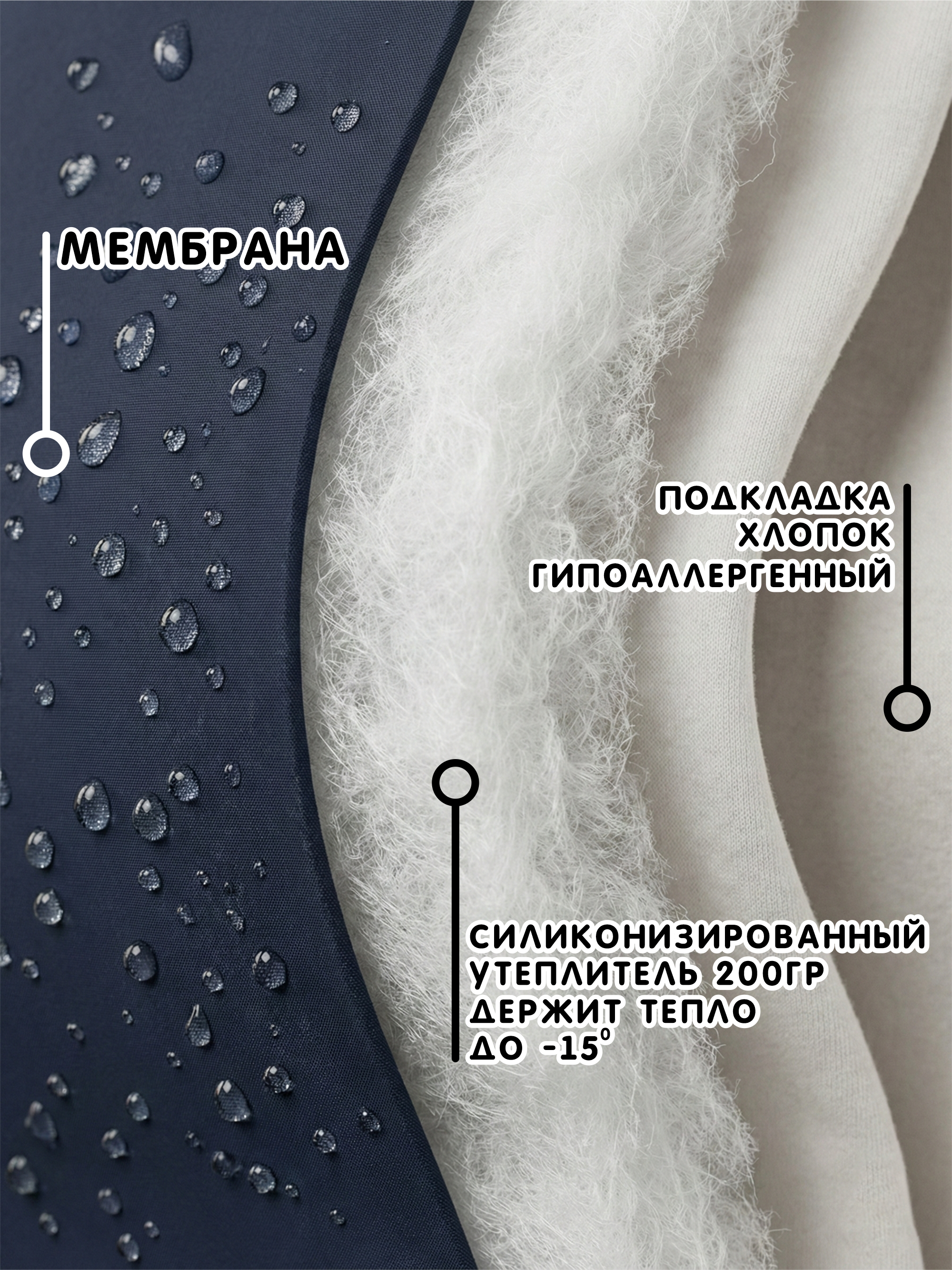Комбинезон детский демисезонный "Галактика 2.0" фото