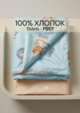 Постельное белье "Мишка на самолете" 160х80 фото
