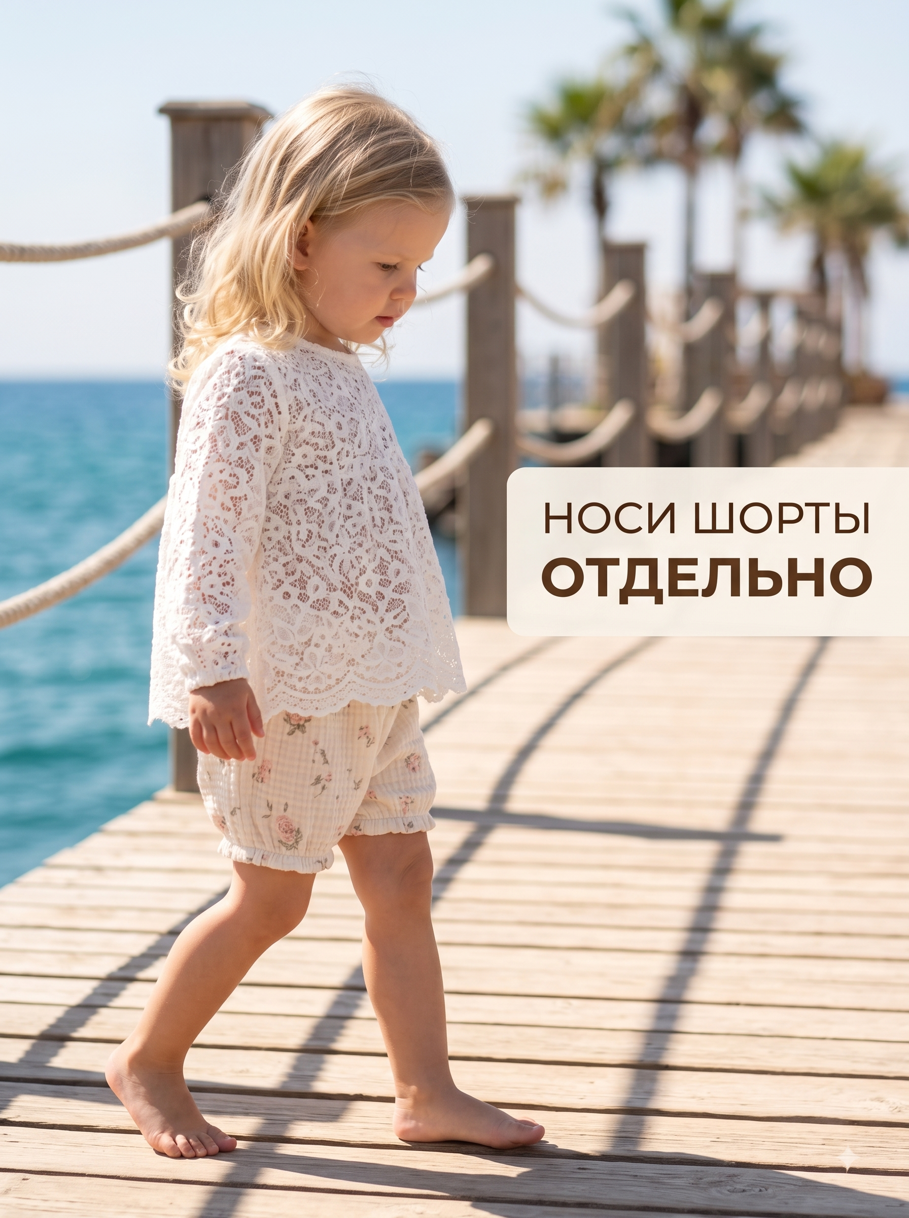 одежда из муслина для девочки "Сакура" фото