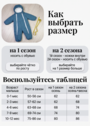 Демисезонный комбинезон детский фото