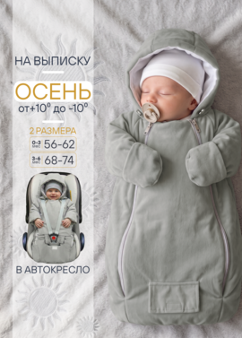 Комбинезон для новорожденных демисезонный на выписку фото