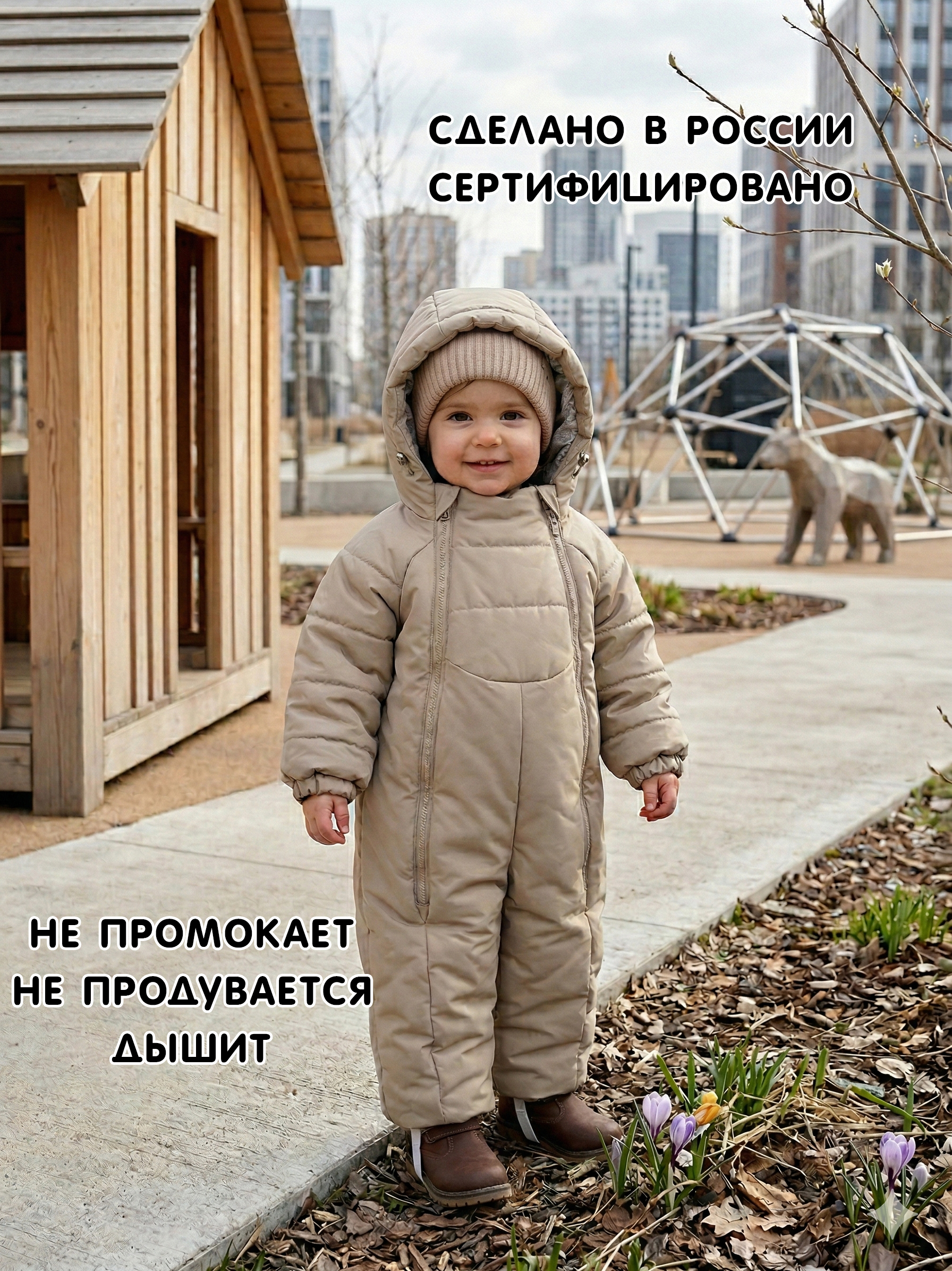 Детский комбинезон зимний Байкал фото