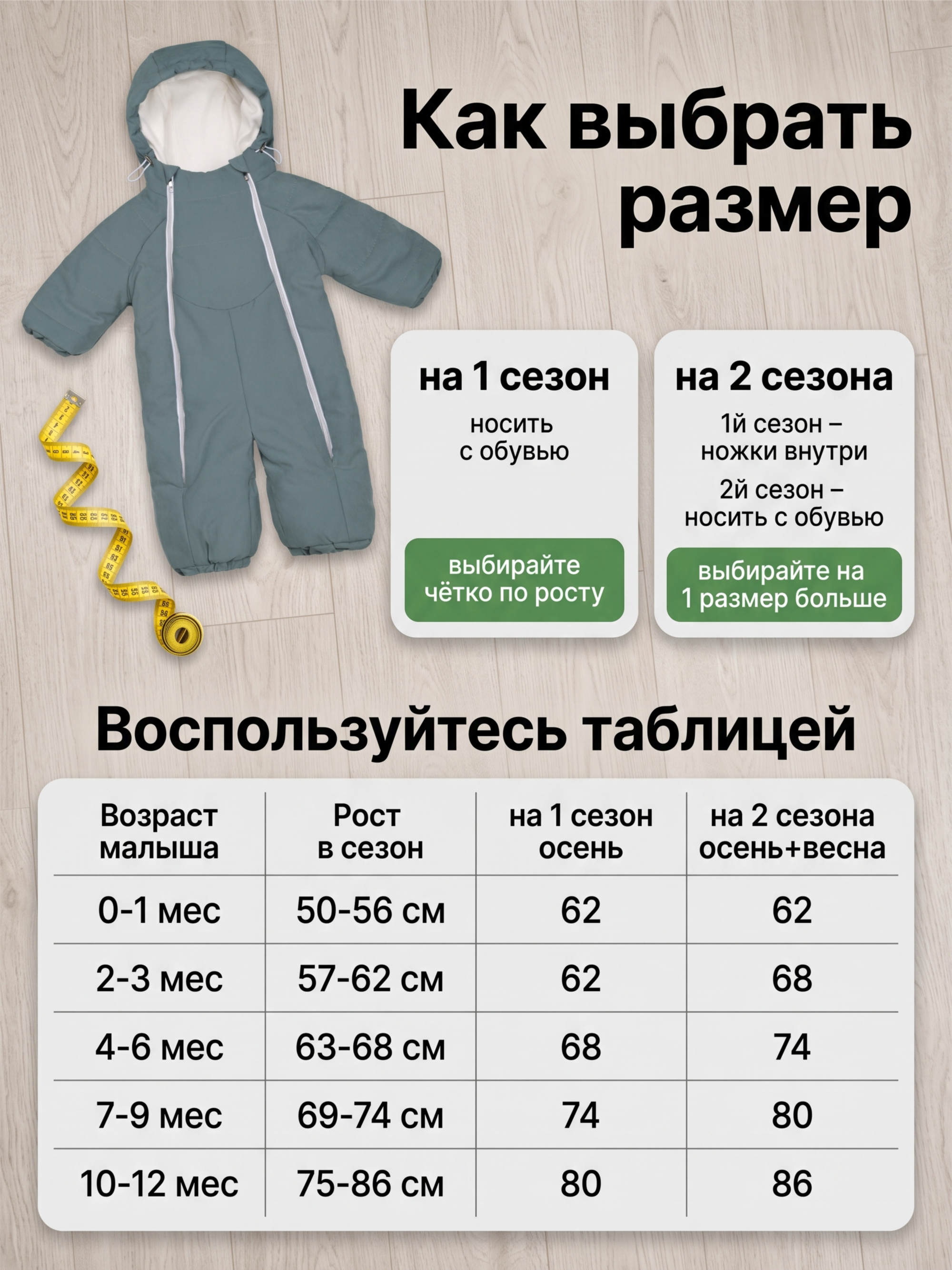 Комбинезон для новорожденных на осень Галактика 2.0 фото