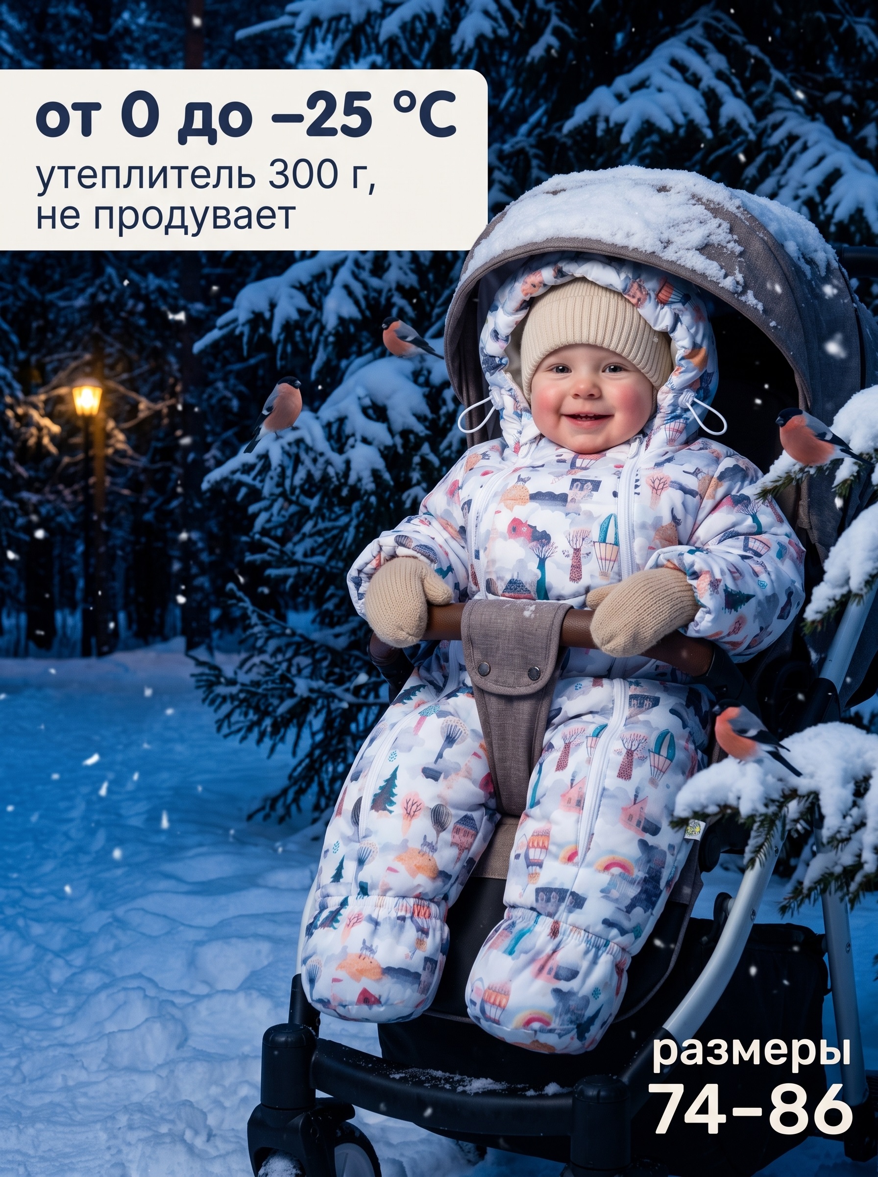 Зимний комбинезон Альбион фото 