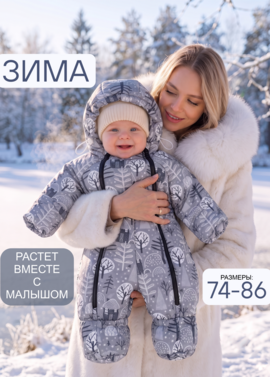 Комбинезон на зиму ребенку после выписки "Суоми" фото