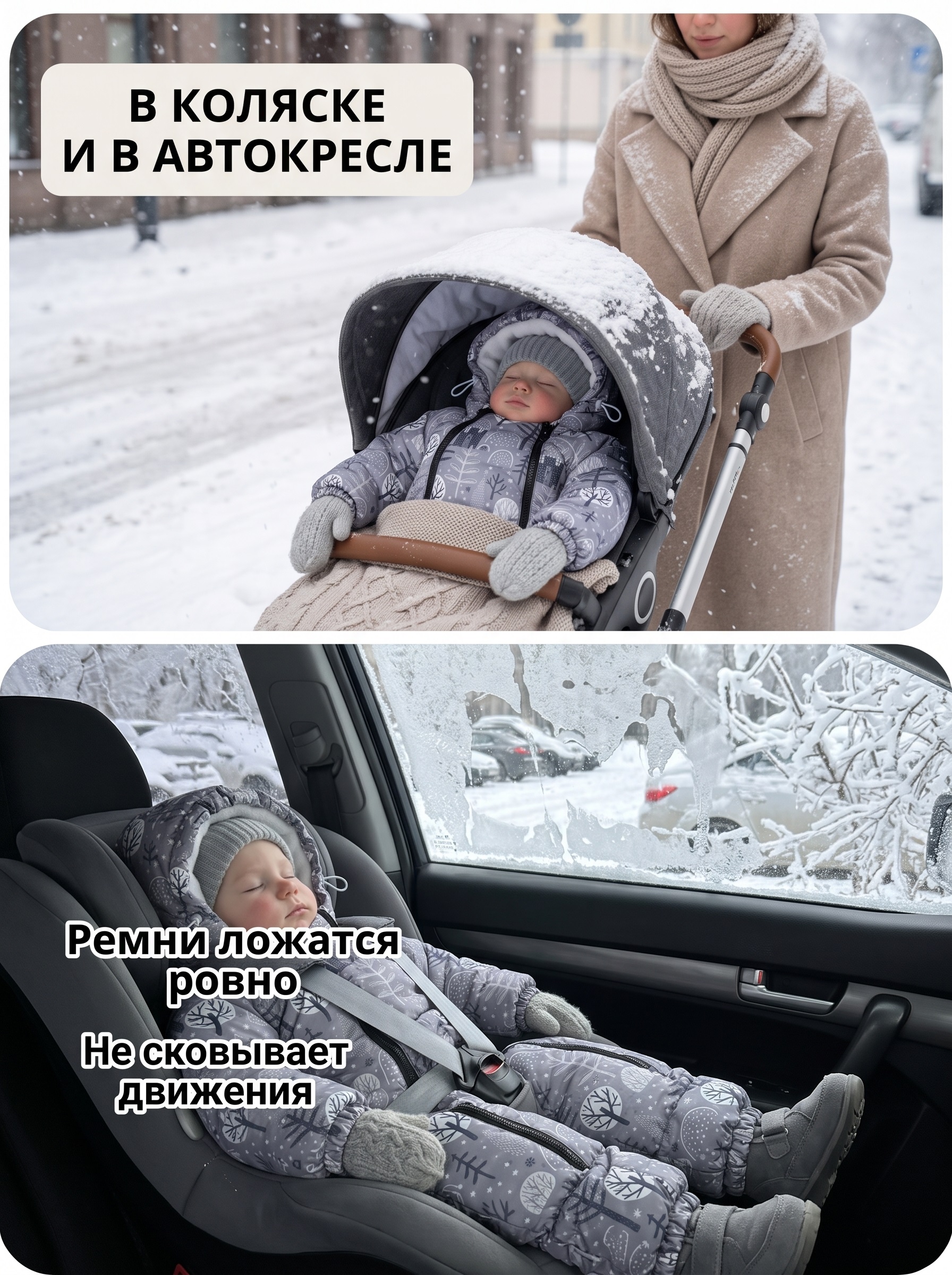 Комбинезон на зиму ребенку после выписки "Суоми" фото