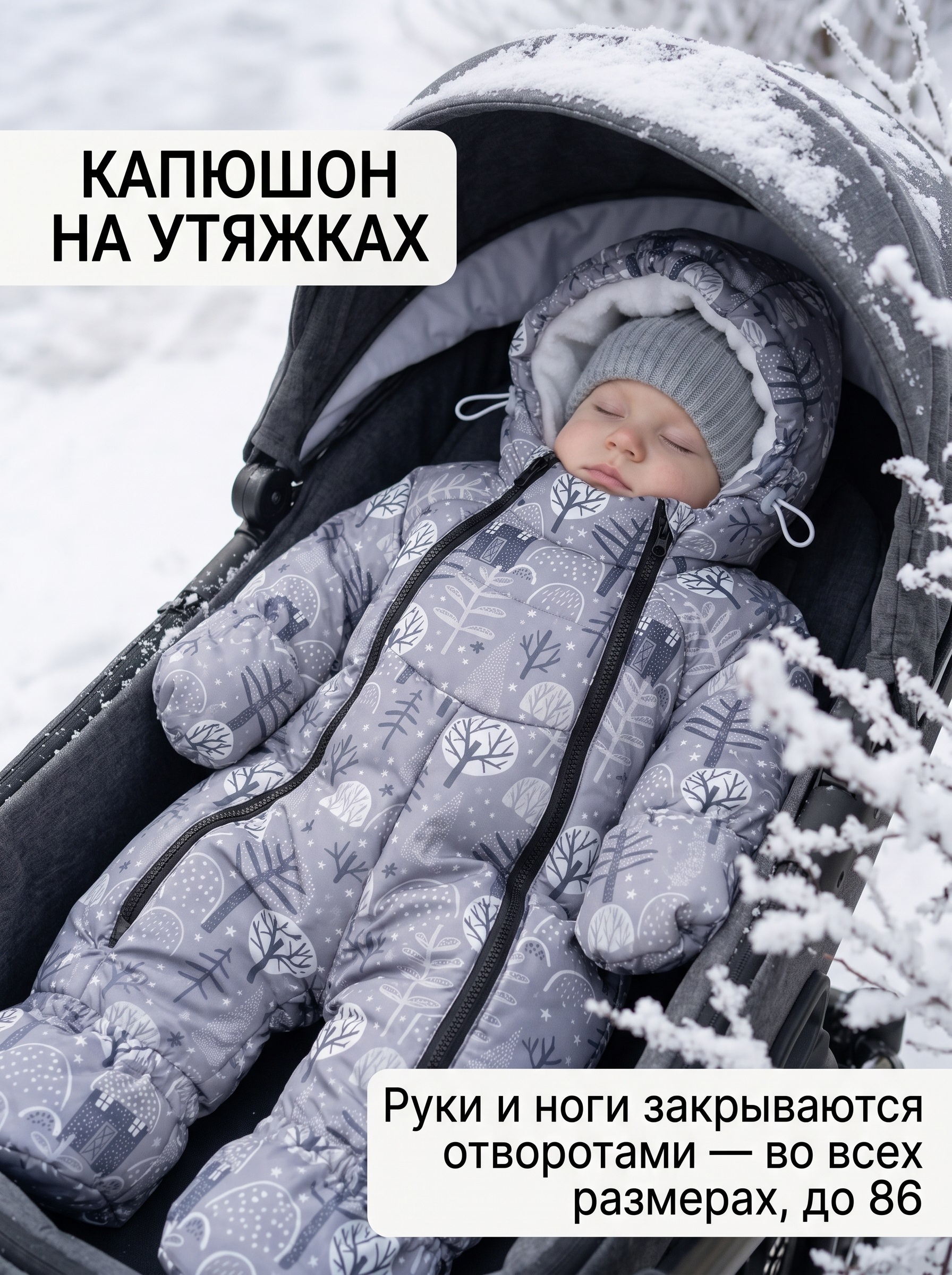 Комбинезон на зиму ребенку после выписки "Суоми" фото