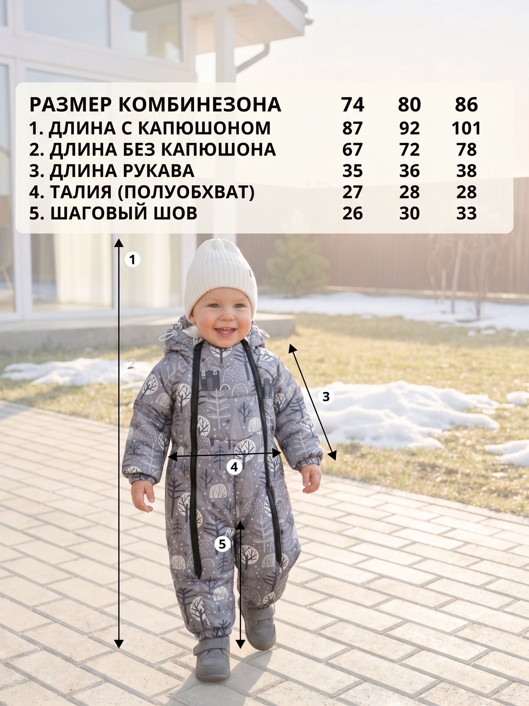 Комбинезон на зиму ребенку после выписки "Суоми" фото