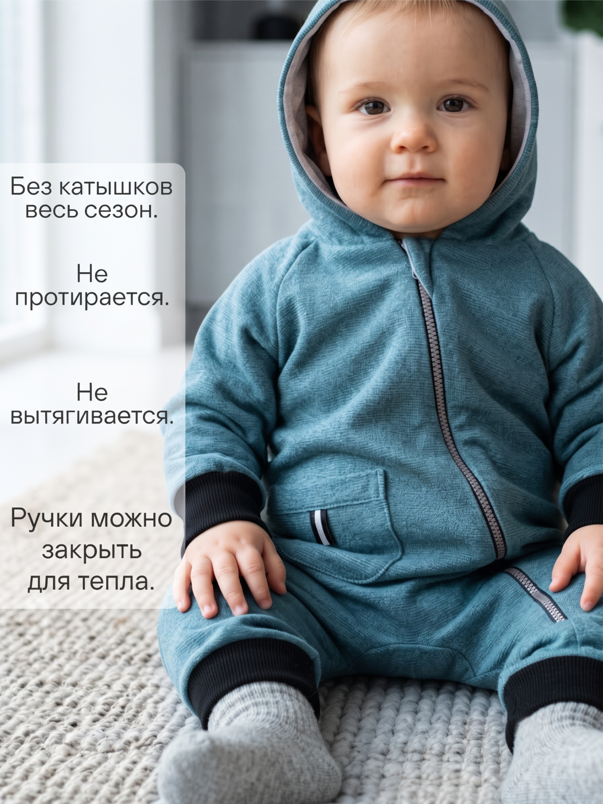 Детский комбинезон из флиса "Тинки" фото
