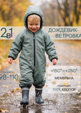 Непромокаемый дождевик фото 1