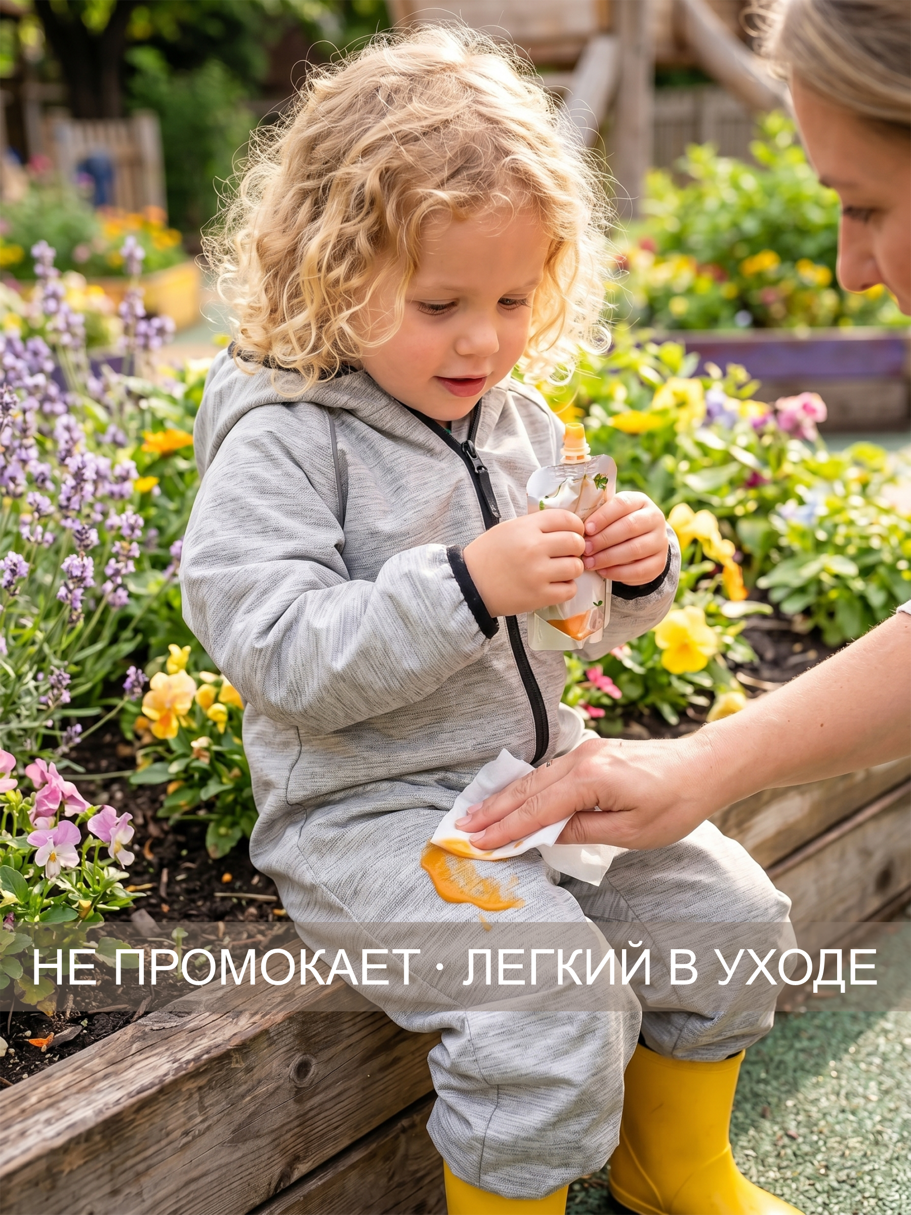 Непромокаемый комбинезон для мальчика фото