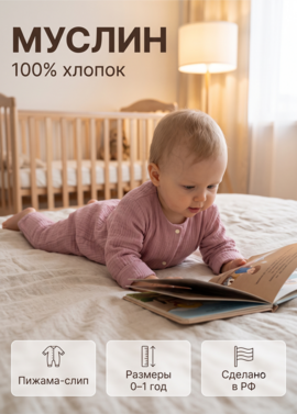 Летний комбинезон из муслина "Токио" фото