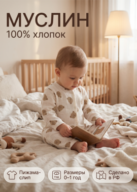 Детский комбинезон из муслина «Токио» фото 